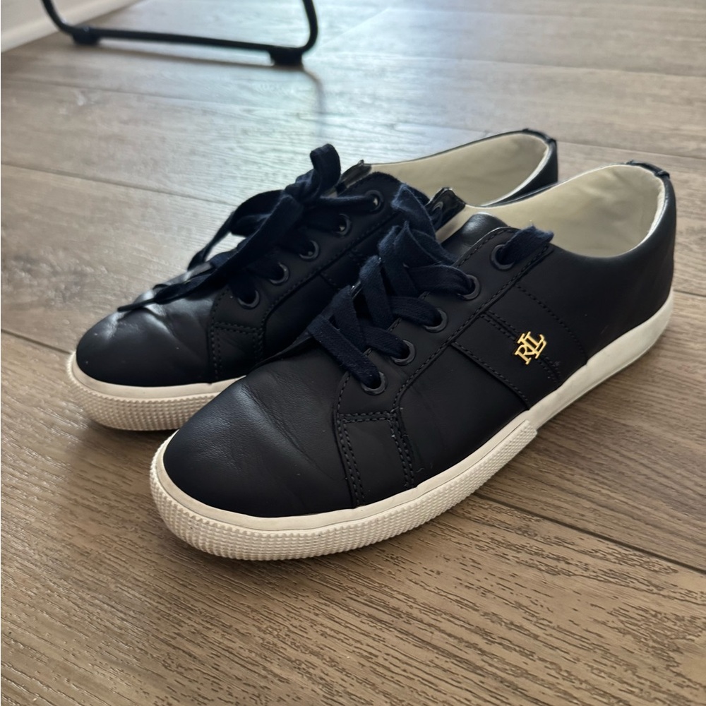 Ralph Lauren Janson II Nappa Leather Sneaker